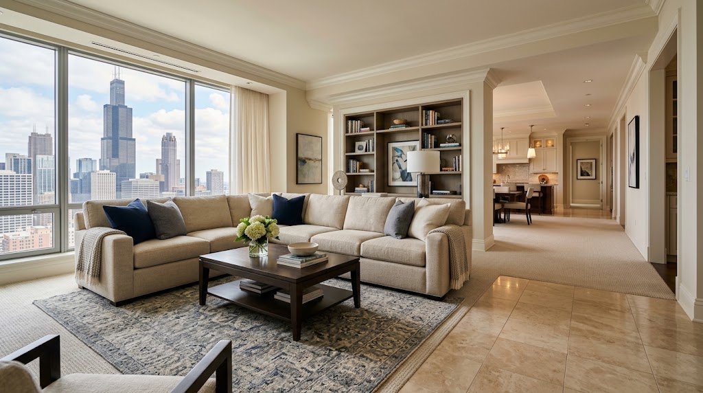 Professional upholstery, area rug, and hard surface cleaning